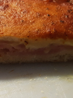 Una foto de Pizza rellena!