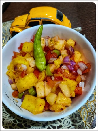 Simple Way Prepare Recipe Mango salsa that is Can Pamper Your Tongue, Tasty}