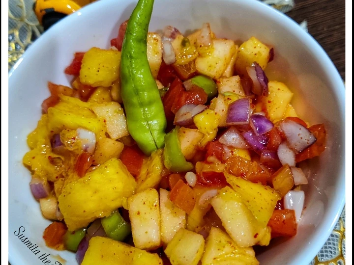 Simple Way Prepare Recipe Mango salsa that is Can Pamper Your Tongue, Tasty}