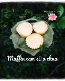 Muffin cam sữa chua