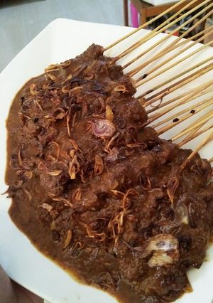 Foto resep Sate ayam pedas