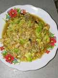 Tumis Kembang Turi Tempe Teri
