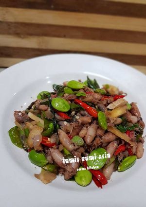 Foto resep Tumis cumi asin