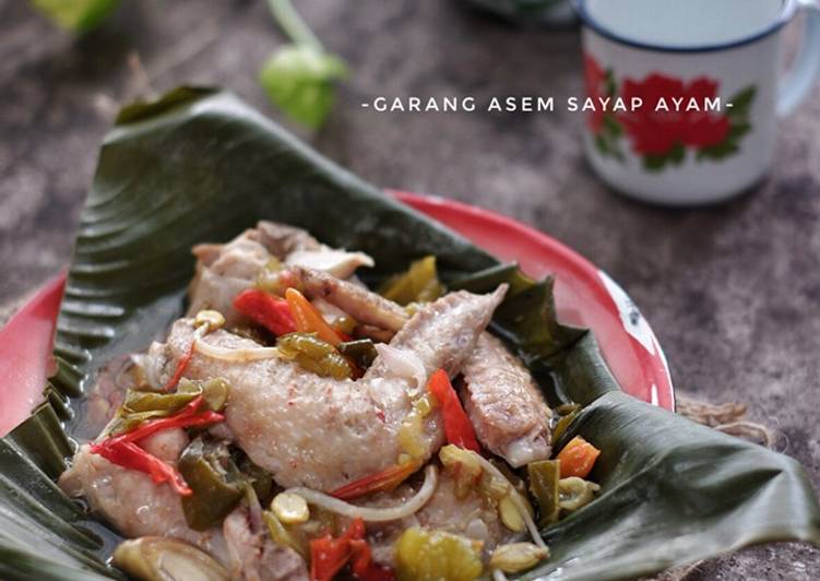 Garang Asem Sayap Ayam Simple