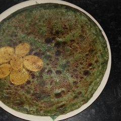 A picture of Bathua ka paratha.