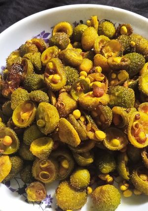 ककोड़ा की भुजिया (kakora ki bhujiya recipe in Hindi) रेसिपी मुख्य फोटो