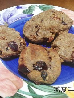 燕麥手工餅乾 的食譜成品照片