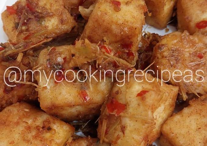 Cara membuat Tahu Sambal ala Vegan Cara membuat Tahu Sambal ala Vegan