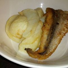 A picture of Fish and wedges.