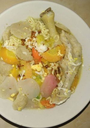 Foto resep Seblak Ceker Bakso Mie Simple