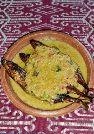 Foto resep Pecak santan ikan panggang