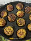 Suji Corn Cheese Balls In Appe Pan (Non Fried)