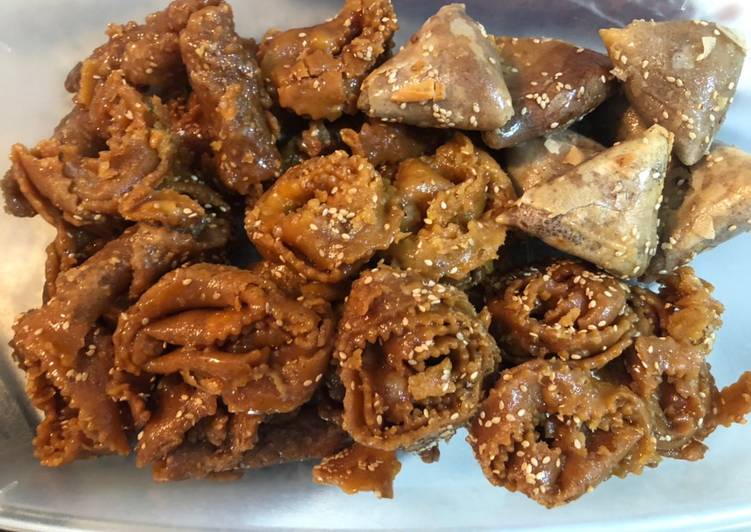 Pestiños dulce marroquí chebakia