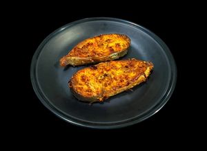 Hình của món SP.0823 - Cá Basa Nướng Muối Sả Nghệ.