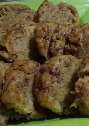 Foto resep Bolu kukus pisang (simple) no mixer