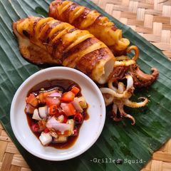A picture of Grilled Squid.