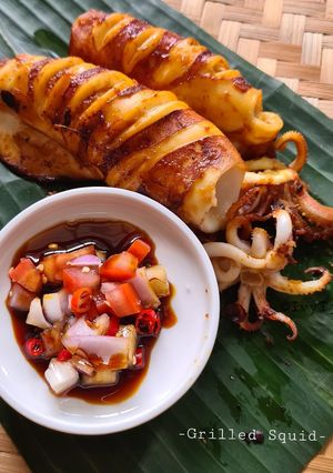 A picture of Grilled Squid.