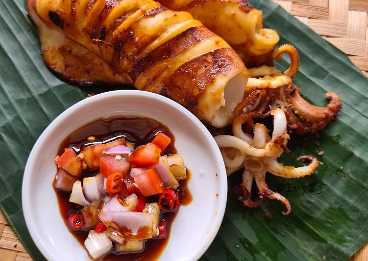 Recipe of Perfect Grilled Squid