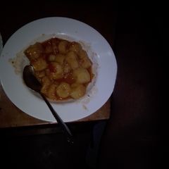 A picture of Fried matoke.
