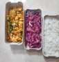 Anti Ribet, Membuat Menu diet : ayam kuning kemangi, salad kol ungu Farah Quinn
