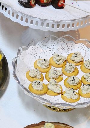 Una foto de Canapés con atún