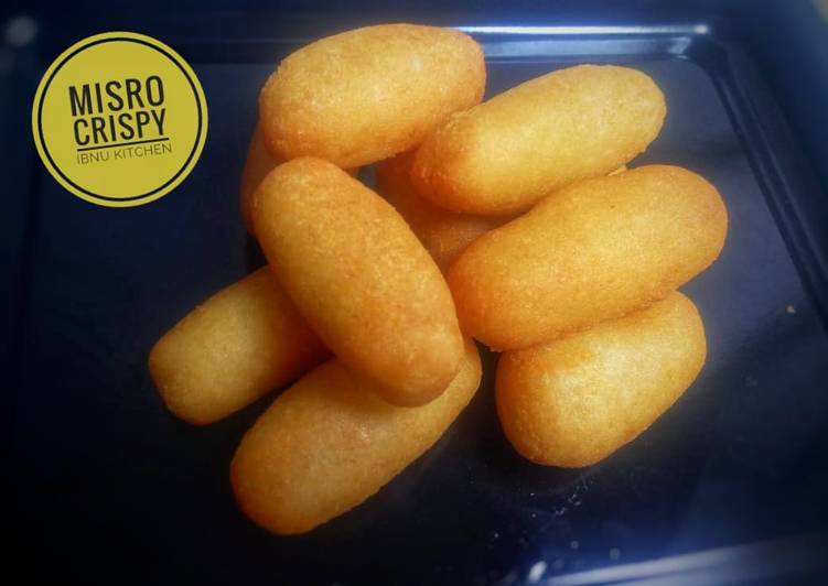 Langkah Mudah untuk Menyiapkan Misro Crispy, Enak