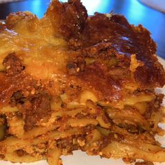 A picture of Crock Pot Lasagna.