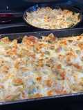 Farfalle Casserole with Ham and Vegetables