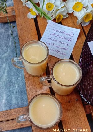 A picture of Mango Shake.