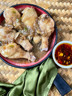 Foto resep Ayam Kukus Jahe dengan Chili Oil