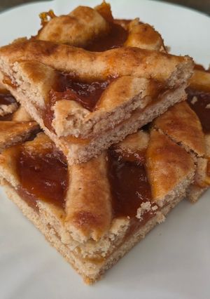 Rácsos tészta (spitzbub) recept fotója