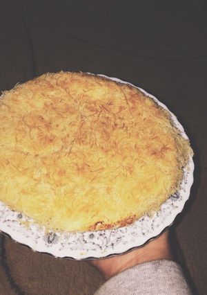 صورة لوصفة كنافة بالجبن 💛