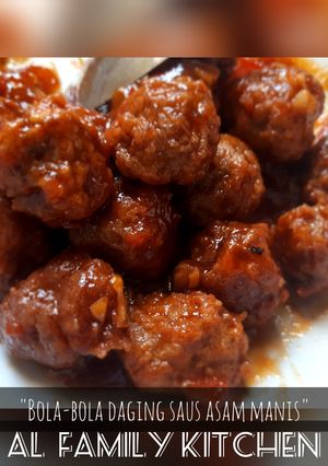 Foto resep Bola - Bola Daging Saus Asam Manis