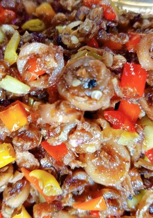 Foto resep Sambal Cumi Kering Bawang Goreng