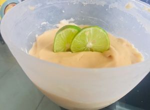 Una foto de Postre de limón Dietético y muy delicioso