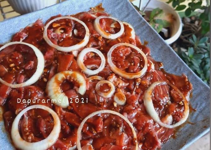 Ternyata ini loh! Cara termudah memasak Marinade BBQ Sauce Recipe yang sedap