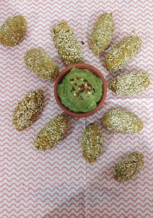 A picture of Baked Almonds Cauliflower Koftas.