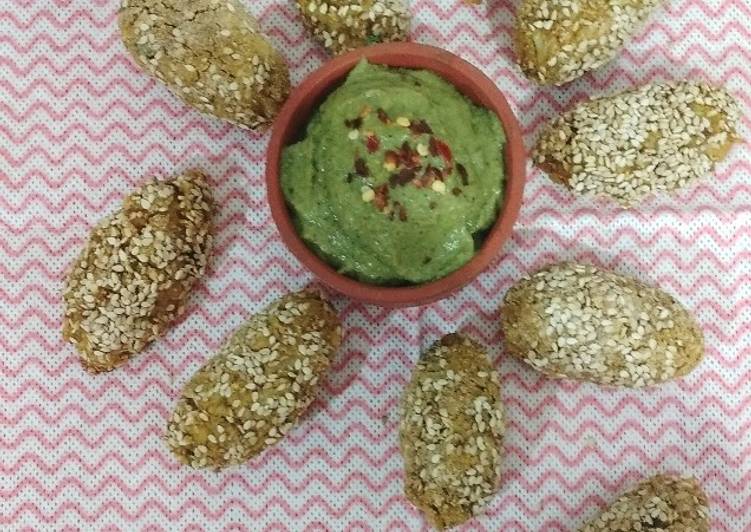 Steps to Prepare Award-winning Baked Almonds Cauliflower Koftas