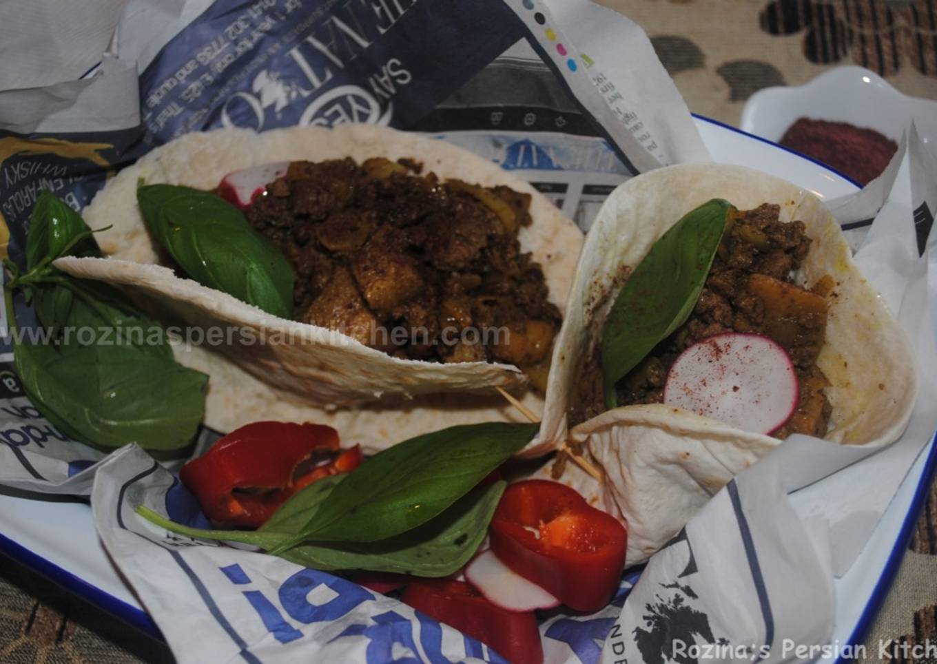 Eggplant Kebab بادمجان  کباب