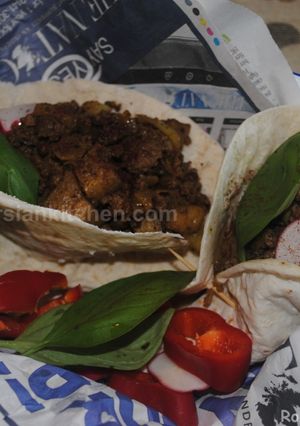 A picture of Eggplant Kebab بادمجان  کباب.