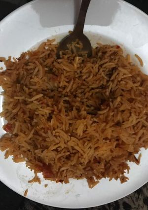 A picture of Jollof Basmati Rice.
