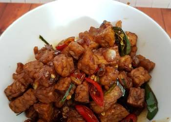 Resep Terbaru Oseng Tempe Kecap Daun Jeruk Lezat Mantap