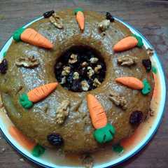 Una foto de Carrot cake (torta de zanahoria)