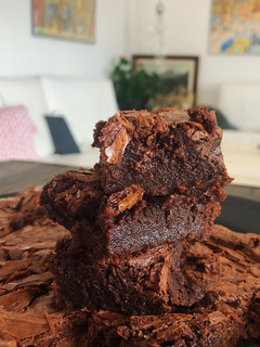 Una foto de Brownie de Nutella