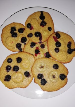 Une photo de Cookies plats aux fruits