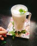 Banana Sattu,curd smoothie