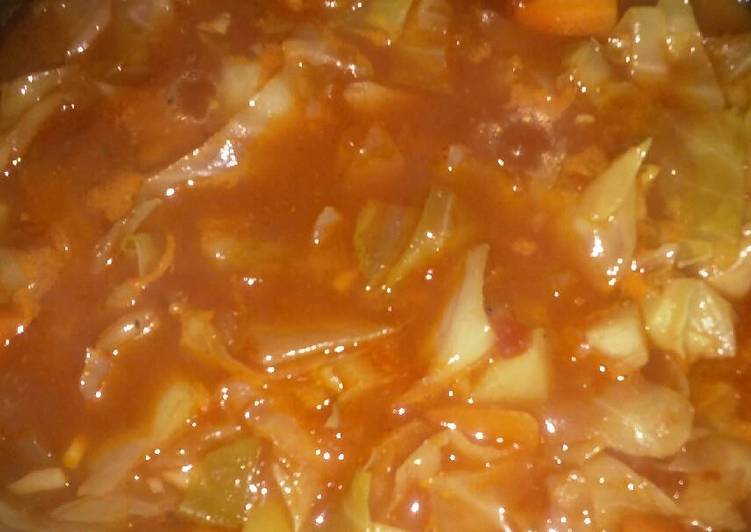 Recipe of Award-winning Spicy Cabbage