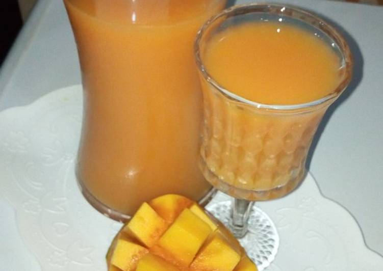 Steps to Prepare Super Quick Homemade Mango guava juice