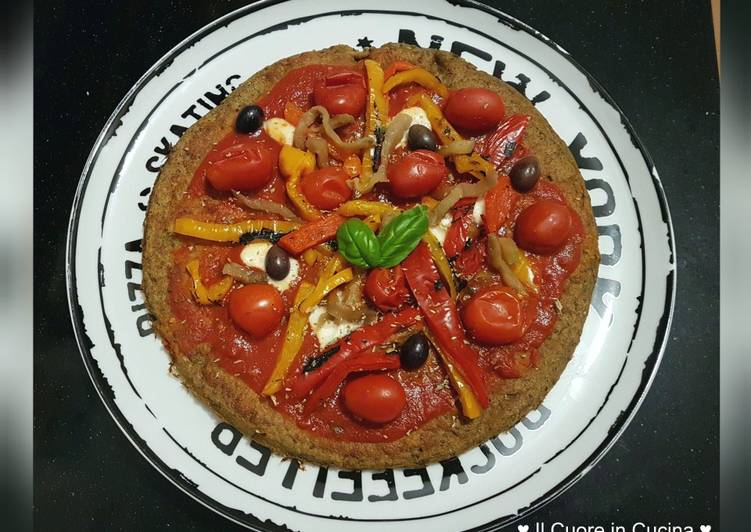 Steps to Prepare Homemade &#34;Pizza&#34; di cavolfiore
