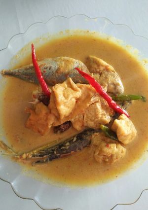 Foto resep Gulai ikan tahu goreng